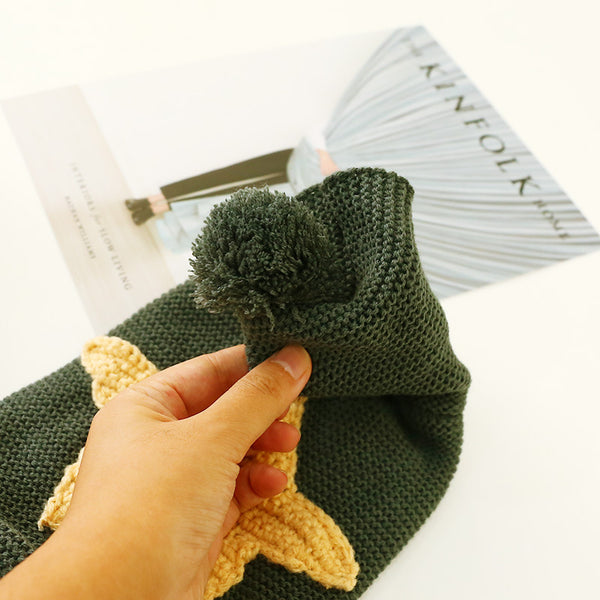 Winter Warm Acrylic Fibres Star Pattern Hooded Sweater Two-legged Dog & Cat Clothes Pink Red