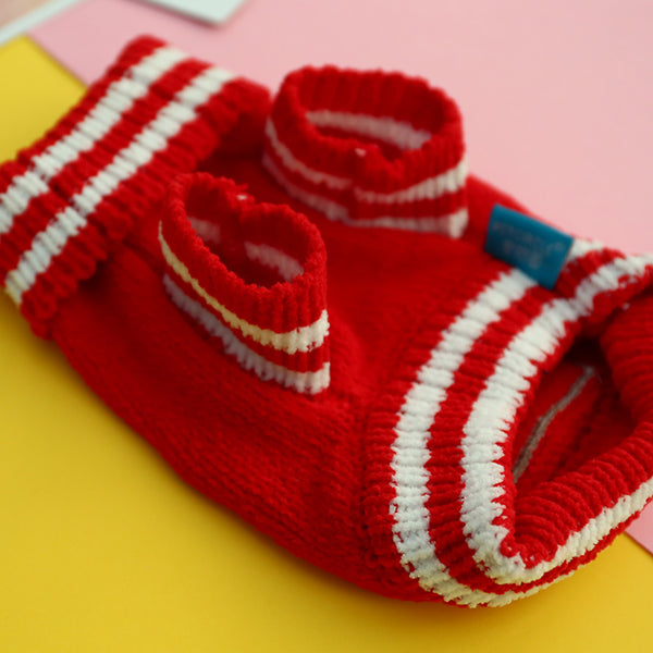 Winter Warm Acrylic Fibres Animal Pattern Sweater Two-legged Dog & Cat Clothes