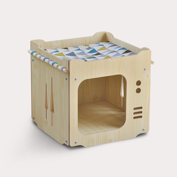 Multifunctional Cat House Box Hammock Composable Climbing Frame