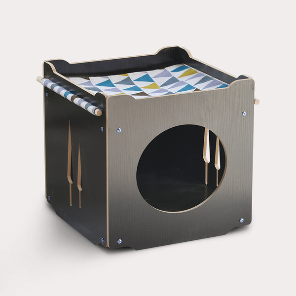 Multifunctional Cat House Box Hammock Composable Climbing Frame