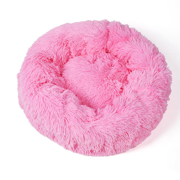 Warm Plush Circular Sleeping Dog Cat Mat